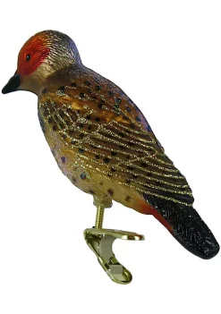 Coupon 🤩 Old World 🎁 Christmas Northern Flicker Glass Blown Ornament 👏 -Old World Christmas Shop Belk 3162