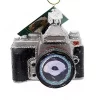 Best Pirce 🔔 Old World 🎁 Christmas 32227 Glass Blown Camera Ornament ⌛