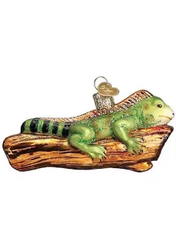 Buy 🎉 Old World 🎄 Christmas Iguana Glass Blown Ornament ❤️ -Old World Christmas Shop Belk 3183