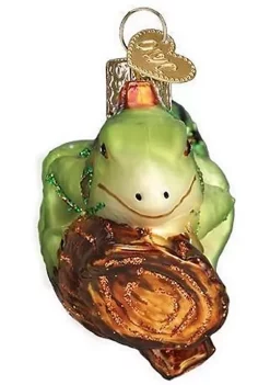 Buy 🎉 Old World 🎄 Christmas Iguana Glass Blown Ornament ❤️ -Old World Christmas Shop Belk 3184