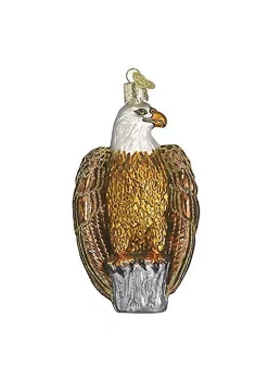 Best Sale ❤️ Old World 🎄 Christmas 16011 Glass Blown Bald Eagle Ornament ✔️