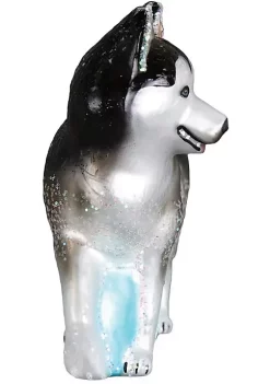 Deals ⌛ Old World 🎄 Christmas 12489 Glass Blown Siberian Husky Ornament 😉 -Old World Christmas Shop Belk 3223