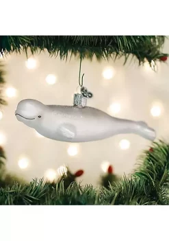 Wholesale ⭐ Old World 🎁 Christmas Beluga Whale ✔️ -Old World Christmas Shop Belk 3243