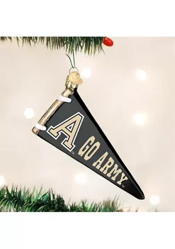 Cheapest ✨ Old World 🔔 Christmas Hanging Glass Tree Ornament, Go Army Pennant 🛒 -Old World Christmas Shop Belk 325