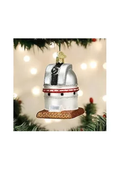 Best Pirce 🌟 Old World 🎄 Christmas Collection- Glass Blown Ornament: Observatory 🥰 -Old World Christmas Shop Belk 3279