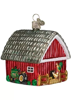 Top 10 🌟 Old World 🎄 Christmas 20014 Glass Blown Barn Ornament ⌛ -Old World Christmas Shop Belk 3290