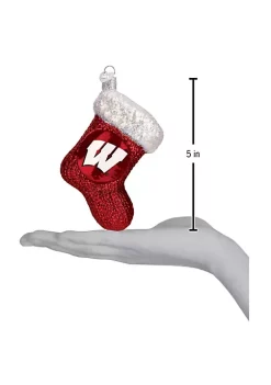 Wholesale ๐ Old World ๐ Christmas Hanging Glass Tree Ornaments, University of Wisconsin Stocking ๐ 8 Wholesale ๐ Old World ๐ Christmas Hanging Glass Tree Ornaments, University of Wisconsin Stocking ๐ -Old World Christmas Shop Belk 330