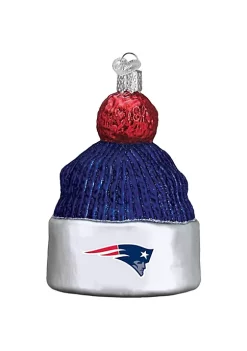 Best Pirce ❤️ Old World ❄ Christmas New England Patriots Beanie Ornament For ❄ Christmas Tree 😍