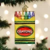 Buy ❤️ Old World 🎄 Christmas (#32458) Box Of Crayons Glassblown Ornament ⭐ -Old World Christmas Shop Belk 3328