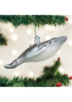 Outlet 🔔 Old World 🎄 Christmas 12487 Glass Blown Humpback Whale Ornament ⭐ -Old World Christmas Shop Belk 3353