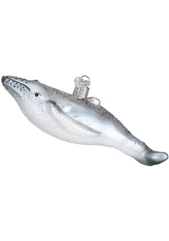 Outlet 🔔 Old World 🎄 Christmas 12487 Glass Blown Humpback Whale Ornament ⭐ -Old World Christmas Shop Belk 3354