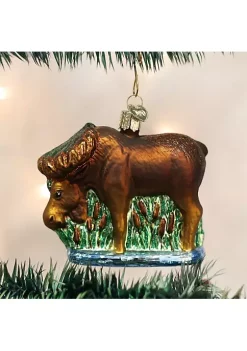 Discount ✔️ Old World 🎄 Christmas 12135 Glass Blown Munching Moose Ornament 🥰 -Old World Christmas Shop Belk 3359