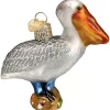 Best Pirce 🎁 Old World 🎄 Christmas 16073 Glass Blown Pelican Ornament 🔔