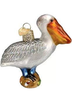 Best Pirce 🎁 Old World 🎄 Christmas 16073 Glass Blown Pelican Ornament 🔔
