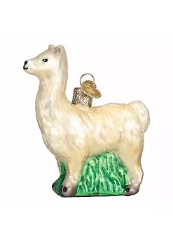 Brand new 🎉 Old World 🎄 Christmas Llama Glass Blown Ornament 💯 -Old World Christmas Shop Belk 3407