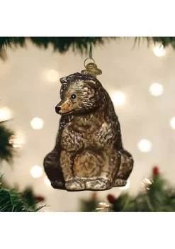 Outlet 👍 Old World 🔔 Christmas Vintage Bear 😀 -Old World Christmas Shop Belk 3419