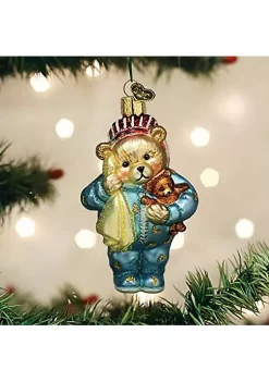 Top 10 👍 Old World ❄ Christmas Glass Blown Ornaments Bedtime Teddy Bear (#12601) 🌟 -Old World Christmas Shop Belk 3424