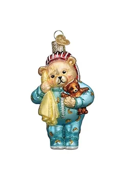Top 10 👍 Old World ❄ Christmas Glass Blown Ornaments Bedtime Teddy Bear (#12601) 🌟 -Old World Christmas Shop Belk 3427