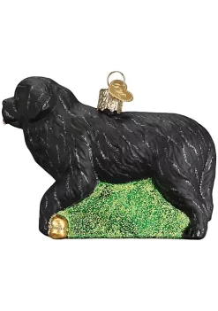 Best Pirce 🌟 Old World 🔔 Christmas Black Newfoundland Glass Blown Ornament 🎉 -Old World Christmas Shop Belk 3452