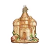 Coupon 😉 Old World ❄ Christmas Sand Castle Glass Blown Ornament 🛒 -Old World Christmas Shop Belk 3460