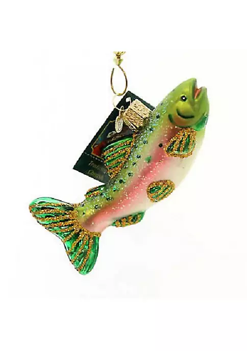 New ๐ Old World ๐ Christmas 12494 Glass Blown Alpine Rainbow Trout Ornament ๐ 5 New ๐ Old World ๐ Christmas 12494 Glass Blown Alpine Rainbow Trout Ornament ๐ - Image 3