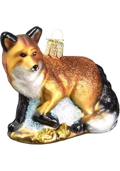 Deals 👍 Old World 🔔 Christmas 12189 Glass Blown Red Fox Ornament ⌛ -Old World Christmas Shop Belk 3478