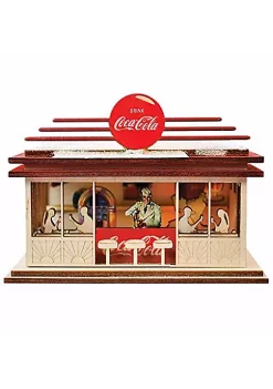 Promo 🥰 Old World 🎅 Christmas Cottage - Soda Shop Ornament (384001) 👏