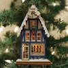 Coupon 🎉 Old World 🎄 Christmas Ginger Cottages (#80039) Reindeer Claus Caf?? Coffee Shop Wooden Ornament 🤩