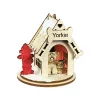 Flash Sale 😉 Old World 🎄 Christmas Ginger Cottages K-9 🐕 Doghouse-Yorkie K9108 Ornament, Multi (#81007) ✨ -Old World Christmas Shop Belk 3498