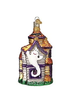 Outlet ❤️ Old World 🎄 Christmas Glass Blown Ornament Haunted House (#26038) ❤️ -Old World Christmas Shop Belk 3504
