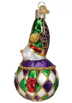 Flash Sale 🔥 Old World 🔔 Christmas 24193 Glass Blown Harlequin Snowman Ornament ✨ -Old World Christmas Shop Belk 3537