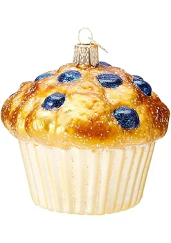 Buy 👏 Old World 🎅 Christmas Blueberry Muffin Glass Blown Ornament 🧨 -Old World Christmas Shop Belk 3564