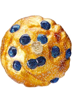 Buy 👏 Old World 🎅 Christmas Blueberry Muffin Glass Blown Ornament 🧨 -Old World Christmas Shop Belk 3565