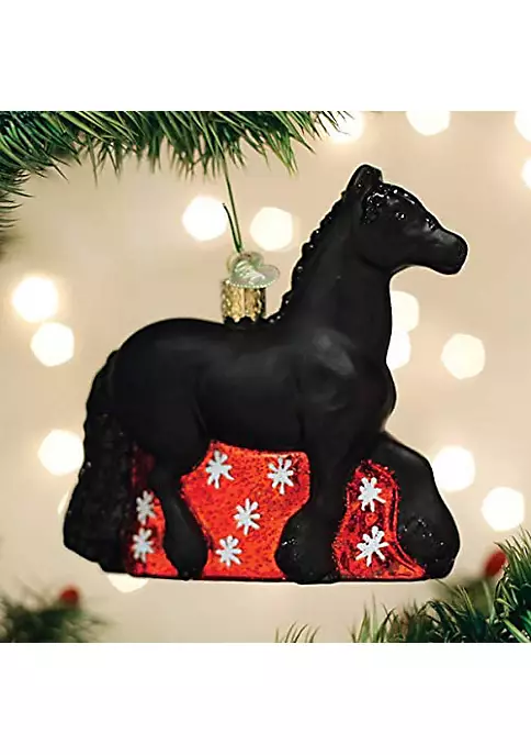 Buy ๐ Old World ๐
Christmas Glass Blown Ornament Friesian Horse (#12589) ๐ฏ 4 Buy ๐ Old World ๐
Christmas Glass Blown Ornament Friesian Horse (#12589) ๐ฏ - Image 2