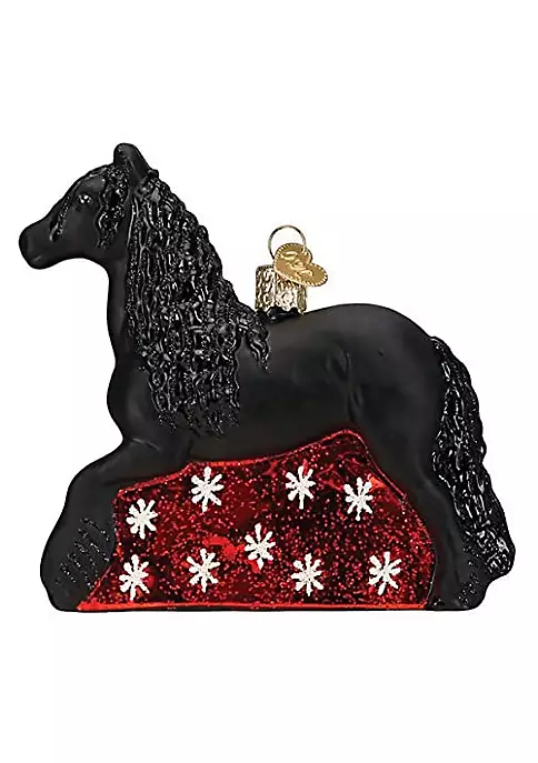 Buy ๐ Old World ๐
Christmas Glass Blown Ornament Friesian Horse (#12589) ๐ฏ 5 Buy ๐ Old World ๐
Christmas Glass Blown Ornament Friesian Horse (#12589) ๐ฏ - Image 3