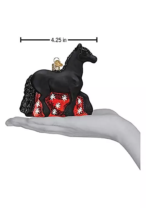 Buy ๐ Old World ๐
Christmas Glass Blown Ornament Friesian Horse (#12589) ๐ฏ 6 Buy ๐ Old World ๐
Christmas Glass Blown Ornament Friesian Horse (#12589) ๐ฏ - Image 4