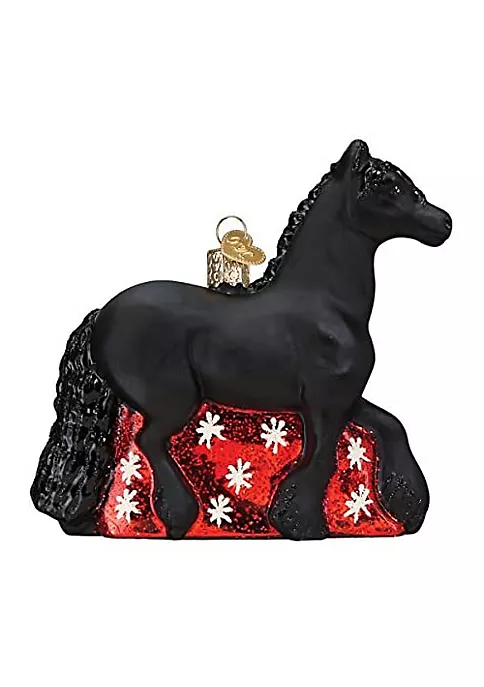 Buy ๐ Old World ๐
Christmas Glass Blown Ornament Friesian Horse (#12589) ๐ฏ 7 Buy ๐ Old World ๐
Christmas Glass Blown Ornament Friesian Horse (#12589) ๐ฏ - Image 5