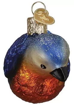 Discount 🧨 Old World 🔔 Christmas Western Bluebird Handcrafted Hanging Tree Ornament 😍 -Old World Christmas Shop Belk 3587