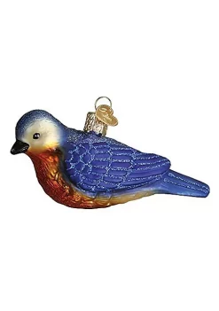 Discount 🧨 Old World 🔔 Christmas Western Bluebird Handcrafted Hanging Tree Ornament 😍 -Old World Christmas Shop Belk 3589