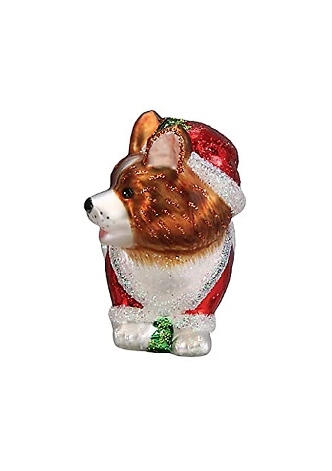 Brand new β Old World π Christmas Blown Glass Holly Hat Corgi π Christmas Tree Ornament π 6 Brand new β Old World π Christmas Blown Glass Holly Hat Corgi π Christmas Tree Ornament π - Image 4