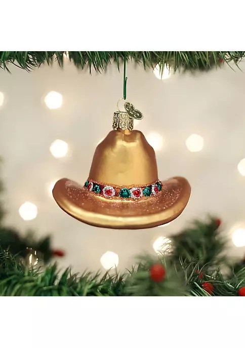 Top 10 ๐คฉ Old World ๐ Christmas Cowboy Hat Glass Blown Ornament โญ 4 Top 10 ๐คฉ Old World ๐ Christmas Cowboy Hat Glass Blown Ornament โญ - Image 2