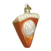 Best deal ⌛ Old World 🎄 Christmas Piece Of Pumpkin Pie Glass Blown Ornament 👍