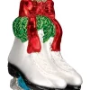 Coupon ❤️ Old World ❄ Christmas 44052 Glass Blown Holiday Skates Ornament ⌛