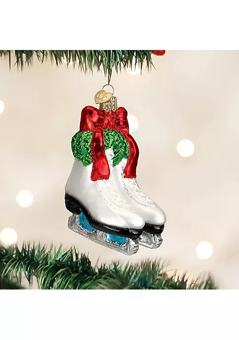 Coupon ❤️ Old World ❄ Christmas 44052 Glass Blown Holiday Skates Ornament ⌛ 4 Coupon ❤️ Old World ❄ Christmas 44052 Glass Blown Holiday Skates Ornament ⌛ - Image 2