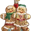 New ❤️ Old World 🎄 Christmas Glass Blown Ornament Gingerbread Friends (#322219) 🎉 -Old World Christmas Shop Belk 368