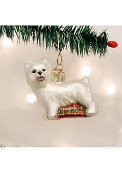 Budget 🥰 Old World 🎄 Christmas 🦮 Dog Collection Glass Blown Ornaments Westie 🥰 -Old World Christmas Shop Belk 3687