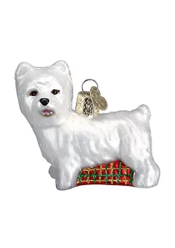 Budget 🥰 Old World 🎄 Christmas 🦮 Dog Collection Glass Blown Ornaments Westie 🥰 -Old World Christmas Shop Belk 3689