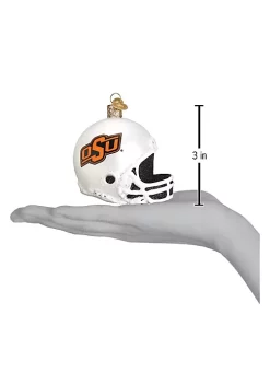 Outlet 🥰 Old World ❄ Christmas Glass Blown Ornament (#60517) Oklahoma State Helmet, 3" 🔔 -Old World Christmas Shop Belk 3692