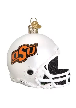 Outlet 🥰 Old World ❄ Christmas Glass Blown Ornament (#60517) Oklahoma State Helmet, 3" 🔔 -Old World Christmas Shop Belk 3693