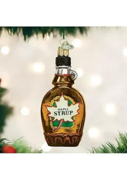 Discount 🎁 Old World 🔔 Christmas 32286 Glass Blown Maple Syrup Ornament ⭐ -Old World Christmas Shop Belk 3695